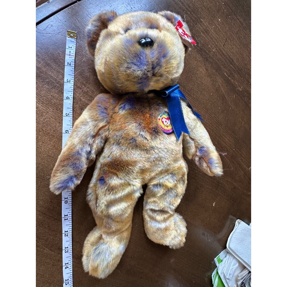 Ty Beanie Buddy Clubby III Bear 2000 Official Club Plush - Picture 8 of 8